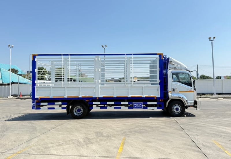 เข้าใหม่❗️ไมล์ 138,838 กิโล❗️ISUZU FRR 210 แรง กะบะเหล็กเปิดได้รอบ