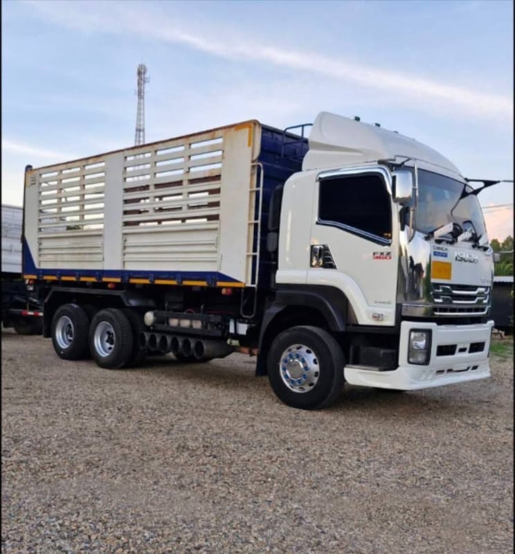 ISUZU FXZ 360 แรง พ่วงแม่ลูกดั้มพ์  (ตัวลูกไม่ดั้มพ์)