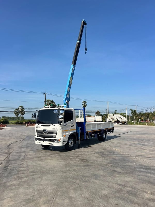 เข้าใหม่❗️ไมล์ 11,485 กิโล ❗️HINO FC9J 210 ติดเครน 3 ตัน