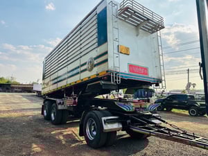 ISUZU FXZ 360 แรง พ่วงแม่ลูกดั้มพ์เกษตร 