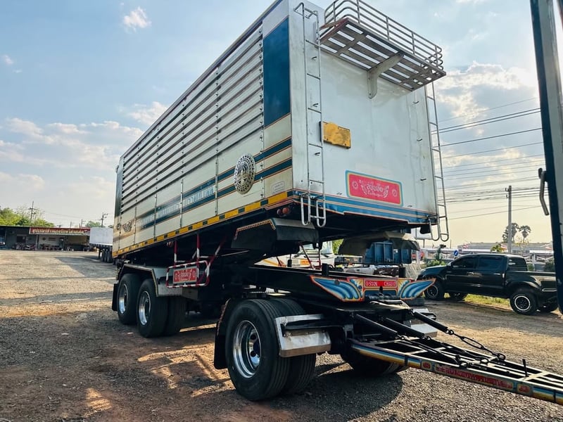 ISUZU FXZ 360 พ่วงแม่ลูกดั้มพ์คอกเกษตร 