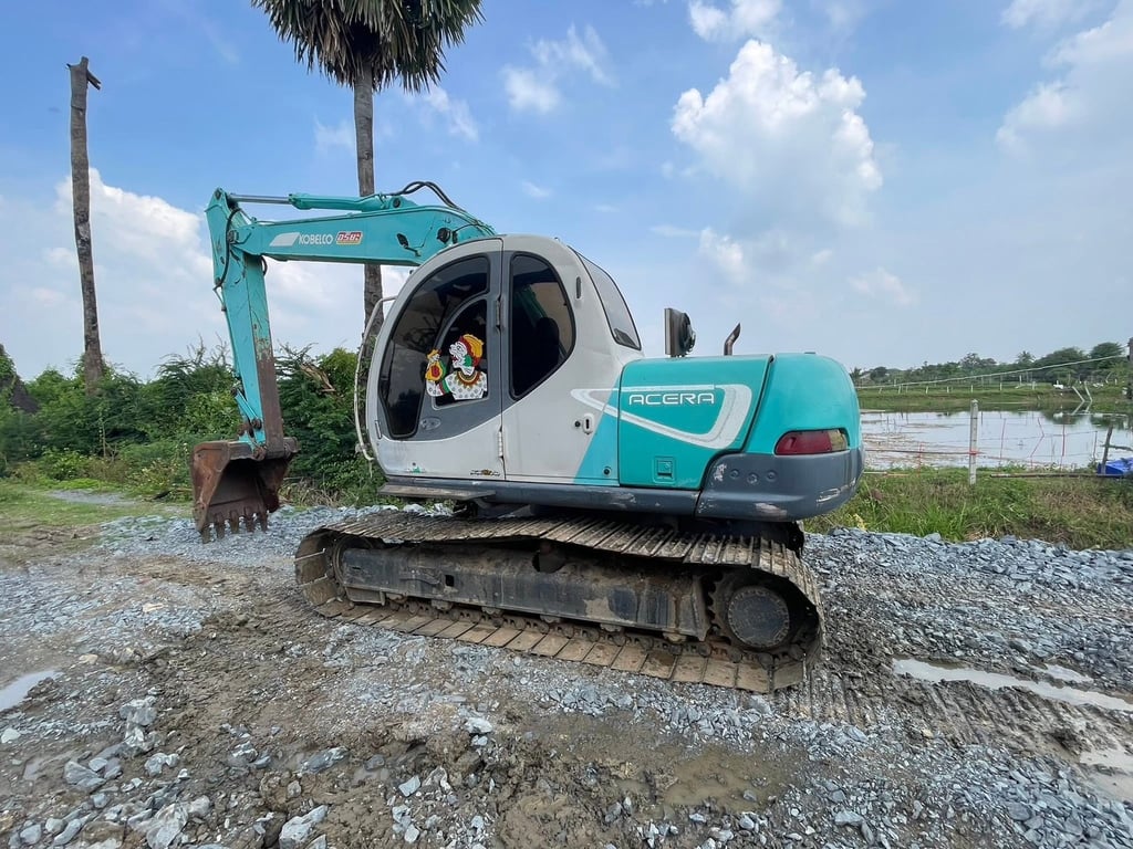 SK120-5 มาทไฟ  (เก่าญี่ปุ่น) เดิมทั้งคัน   แอร์เย็น แท็กใหญ่  SK120-5 มาทไฟ  (เก่าญี่ปุ่น) เดิมทั้งคัน   แอร์เย็น แท็กใหญ่