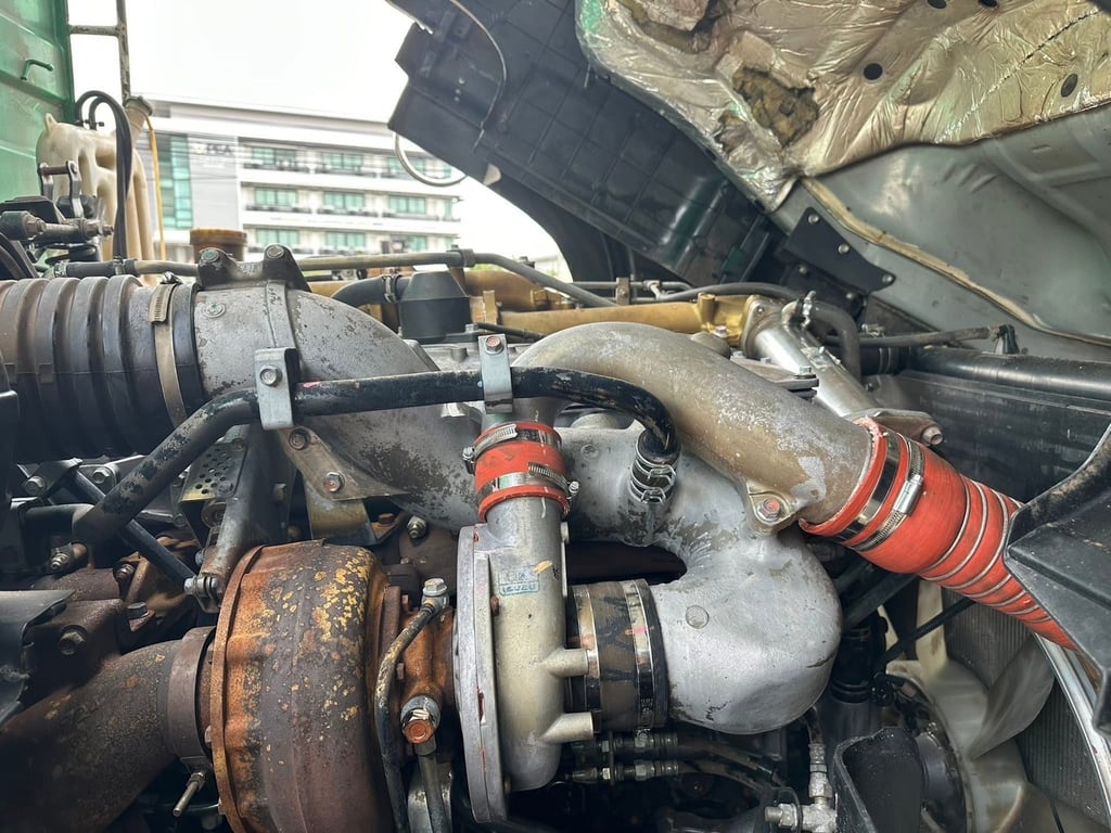 ISUZU 360 พ่วงแม่ลูกดั้มพ์เกษตร  บรรทุก 29.800.ตัน ปี 2560