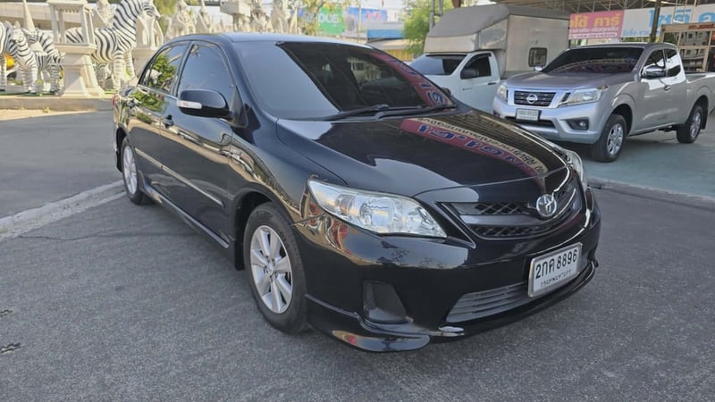 2013 Toyota Altis 1.8E – LPG สีดำ รถบ้านมือเดียว