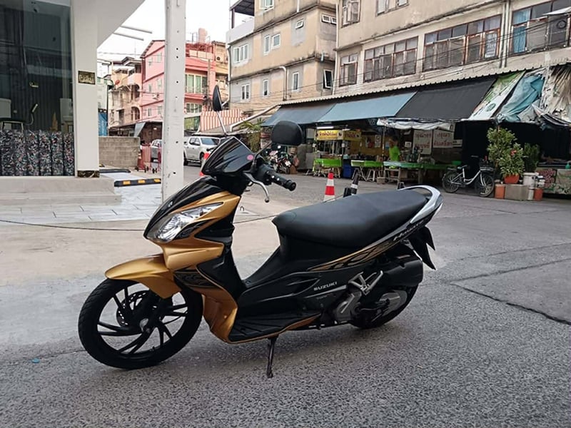 Hayate 125 ตัวท็อป ล้อแม็ก มือเดียว ภาษีปี70 สวยหรู เครื่องสดเดิมๆดียอดเยี่ยม ราคา 15500 บาท