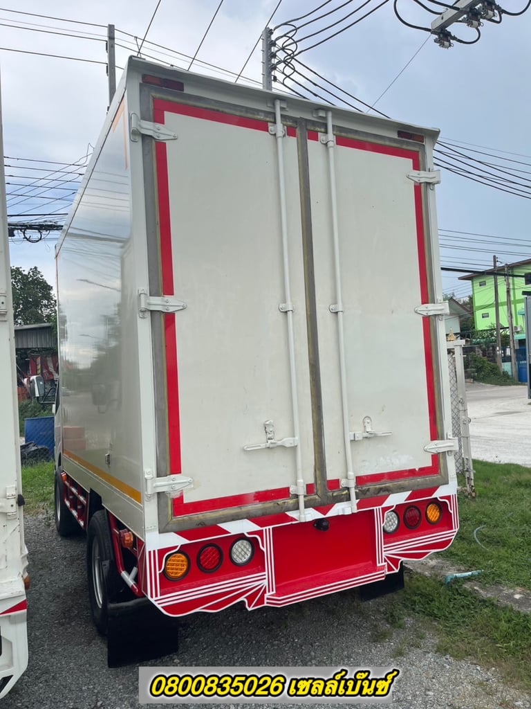 🚚💨 สี่ล้อตู้ HINO xzu136ปี2561(4583) ตู้วัดนอกยาว3.10กว้างใน1.73สูงใน1.95