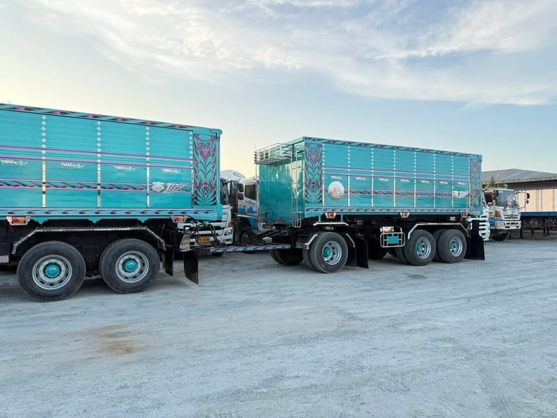 ISUZU FXZ 360แรงม้า รถบรรทุก 10ล้อ พ่วงแม่ลูก ปี2022