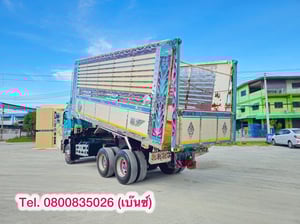 🔥ลดพิเศษ คุ้มสองต่อ โปร 2 เด้ง!🔥  ซื้อรถกับ KUM วันนี้ ได้กำไร 2 เด้ง ✅เด้งที่ 1 ลุ้นรับรางวัลใหญ่หน้างาน  ✅เด้งที่ 2 ซื้อคู่หัว+หางลดเพิ่มอีก 50,000 บาท   🚚💨 สิบล้อดั้มพ์ ISUZU FXZ 360 แรง ปี 2566 (8073)ยาว 6.5 กว้าง 2.55 สูง 2.35 