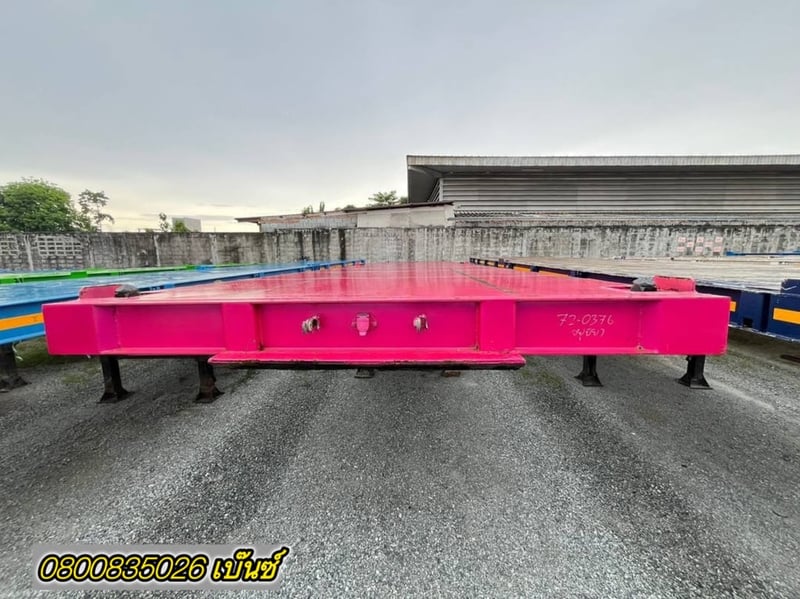 💥หางพื้นเรียบ สามเพลา อู่เดอะซันปี65(0376)