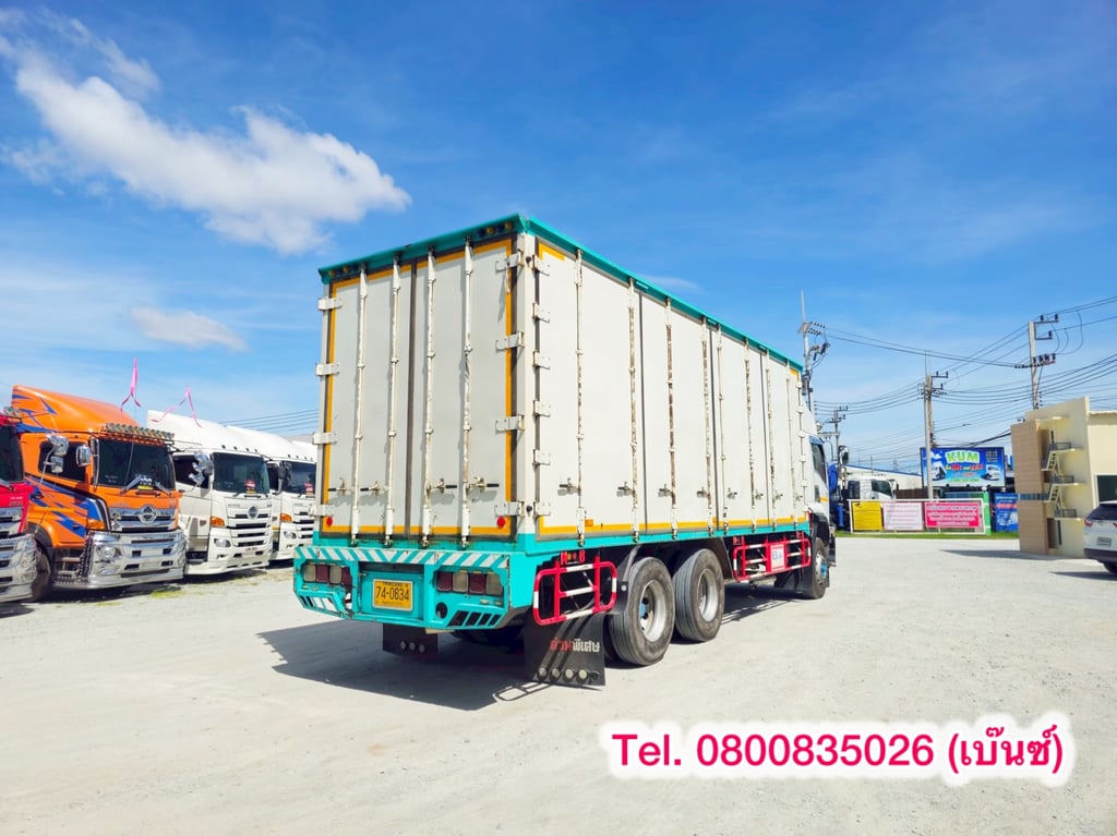 🚚💨 สิบล้อตู้สิบบาน ISUZU FVM 300 แรง ปี 2562 (0634) 🚚💨 สิบล้อตู้สิบบาน ISUZU FVM 300 แรง ปี 2562 (0634)