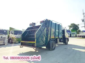 🚚💨หกล้อบรรทุกขยะ HINO FG8J 240 แรง ปี 2566 (4084) 🚚💨หกล้อบรรทุกขยะ HINO FG8J 240 แรง ปี 2566 (4084)