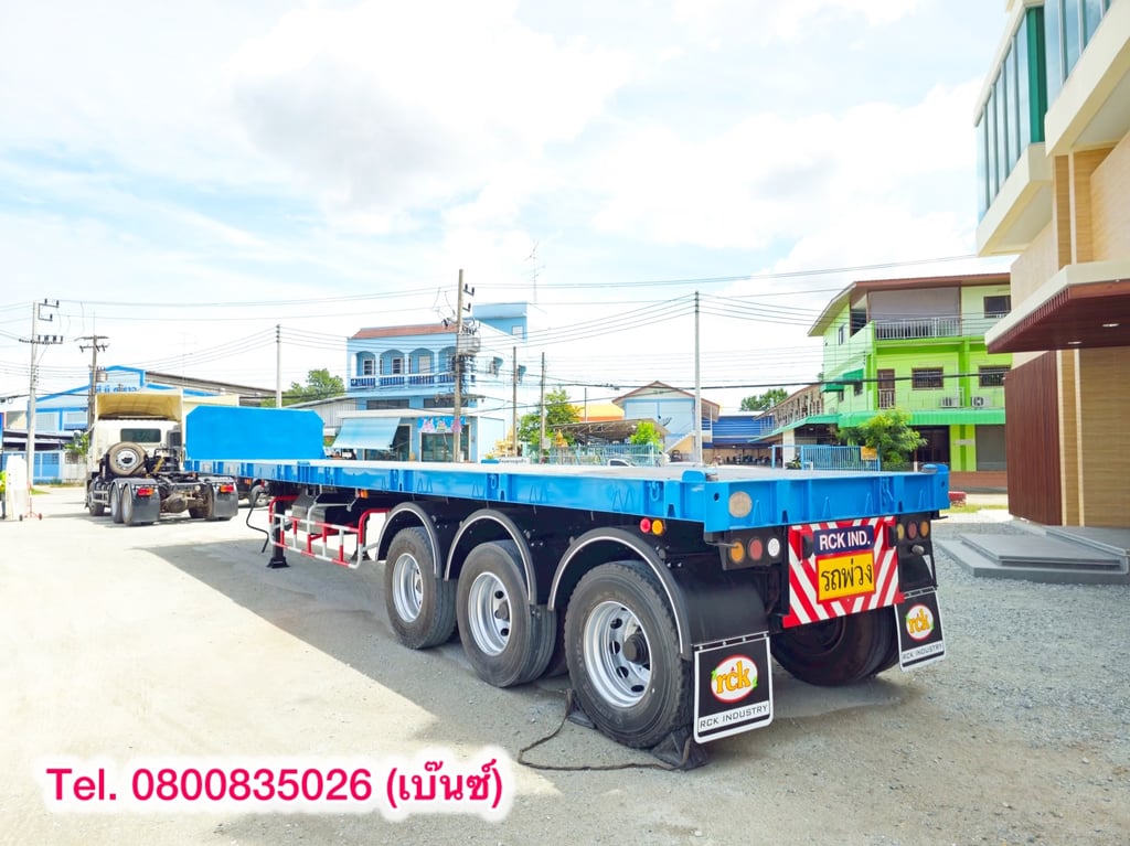 🔥ลดให้สุด หยุดไม่อยู่🔥 📣 มาแล้ว โปรลดล้างสต๊อก               ‼️เพียง 420,000 บาท‼️  หางพื้นเรียบ สามเพลา อุ๋่ RCK ปี 2564 (8647)