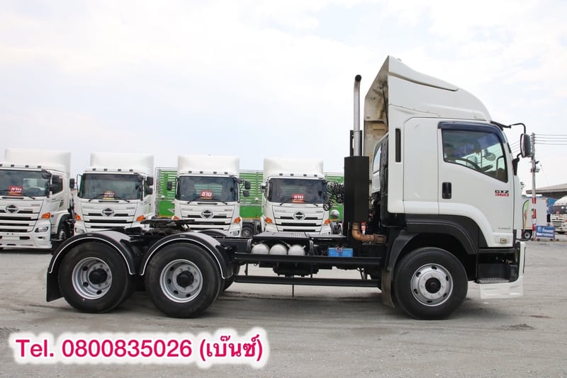 ISUZU GXZ 360แรงม้า รถบรรทุก หัวลาก 10ล้อ หัวลาก เฉพาะหัว ปี2017 เลขไมล์น้อยกว่า 5,000 กม.