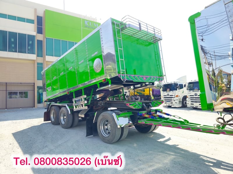 🚚💨 สิบล้อดั้มพ์ISUZU FXZ 360 แรง ปี 2565 แม่ยาว 6.2 กว้าง 2.55 สูง 1.67  หางดั้มพ์  สามเพลา  อู่ ส.สมบัติ  ปี 2565(2868,2869)