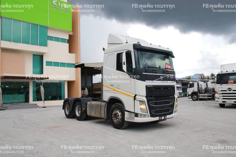 VOLVO FH 440แรงม้า รถบรรทุก หัวลาก 10ล้อ หัวลาก เฉพาะหัว ปี2015