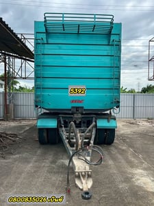 🚚💨 สิบล้อดั้มพ์ ISUZU  FXZ 360 แรง ปี 2566 (5392)+ หางดั้มพ์ สามเพลา (5393)