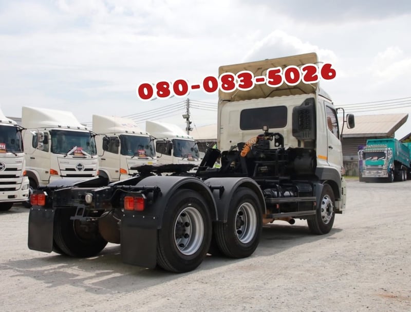 HINO FM 344แรงม้า รถบรรทุก 10ล้อ หัวลาก เฉพาะหัว ปี2018