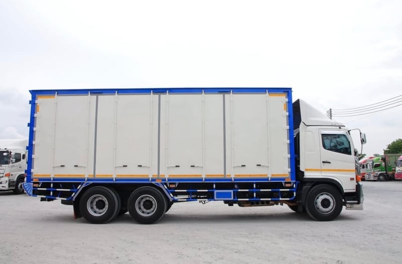 HINO FL 260แรงม้า รถบรรทุก 10ล้อ ตู้แห้ง ปี2022 HINO FL 260แรงม้า รถบรรทุก 10ล้อ ตู้แห้ง ปี2022