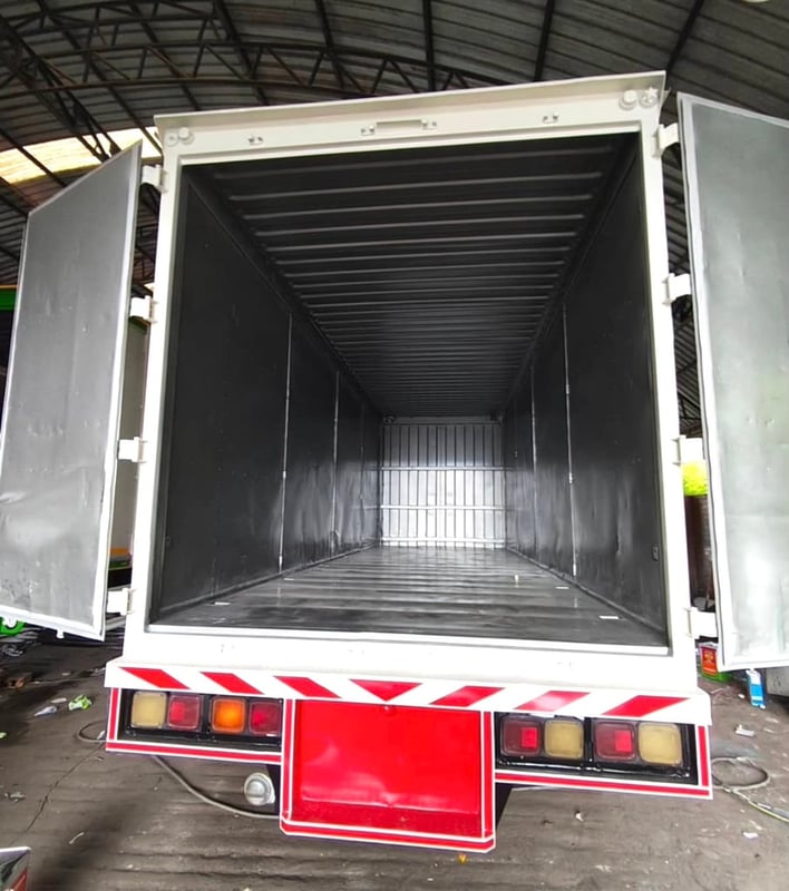 HINO FTR 240แรงม้า รถบรรทุก 6ล้อ ตู้แห้ง ปี2014 เลขไมล์น้อยกว่า 800,000 กม.
