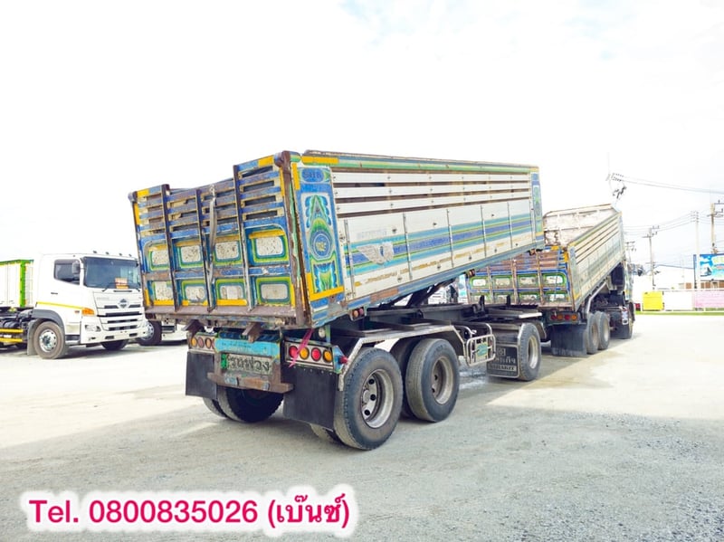 🚚💨 สิบล้อดั้มพ์ HINO FM1A 344แรง ปี2556 (3163,3164)