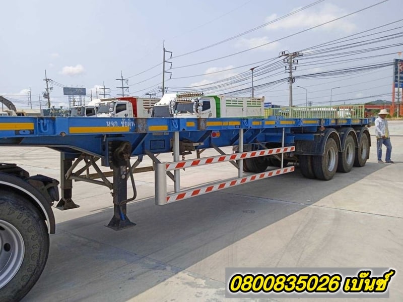 💥หางพื้นเรียบ สามเพลา อู่CIMC ปี2564(8294)