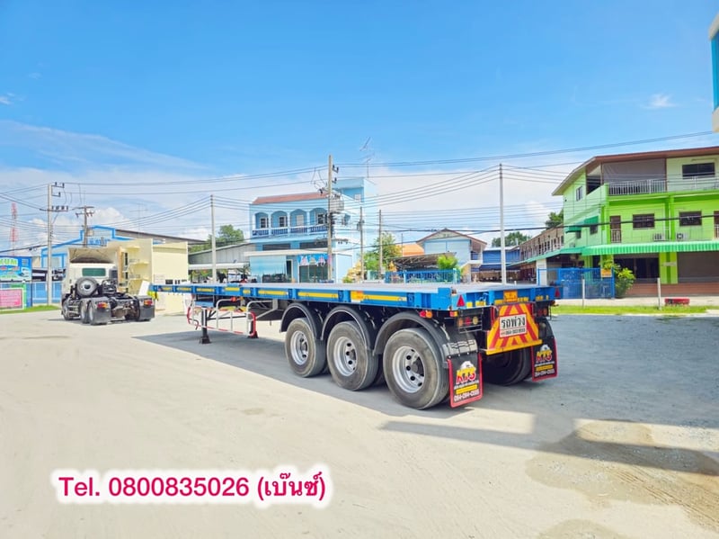 📣 ล้างสต๊อกครั้งใหญ่ หมดแล้วหมดเลย📣  💥 หางพื้นเรียบ สามเพลา อู่ WAFA ปี 2565(5439)