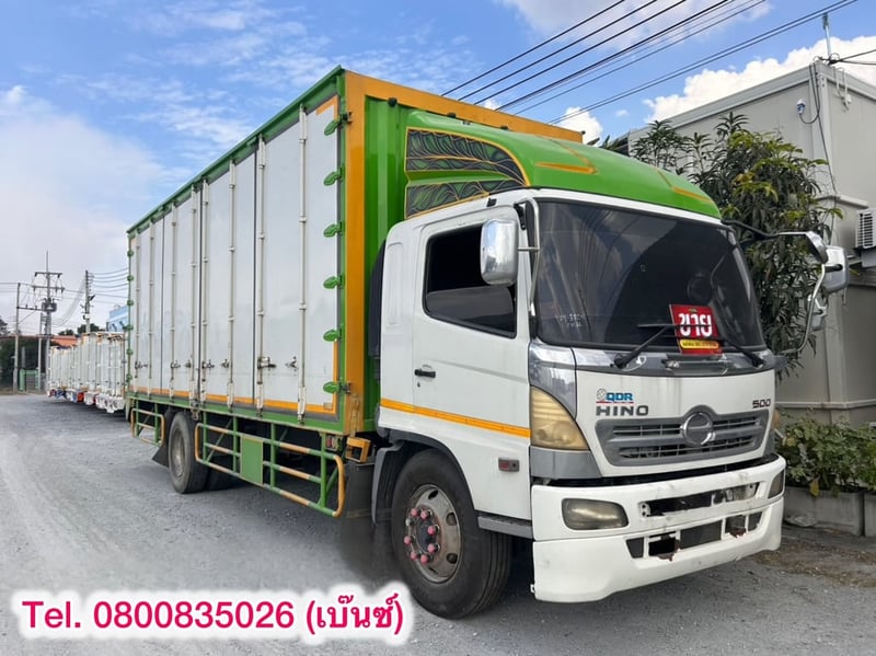 💥สิ้นสุดการตามหา!  คันนี้แหละที่รออยู่ จัดให้แล้ว รีบมาจองกันเล้ยย   หกล้อตู้สิบบาน HINO FG8J  212 แรงม้า ปี 55 (3820)