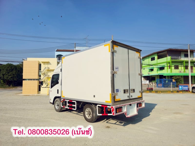 🚚💨 สี่ล้อตู้เย็น ISUZU NLR 130 แรง ปี 2566 (8083)