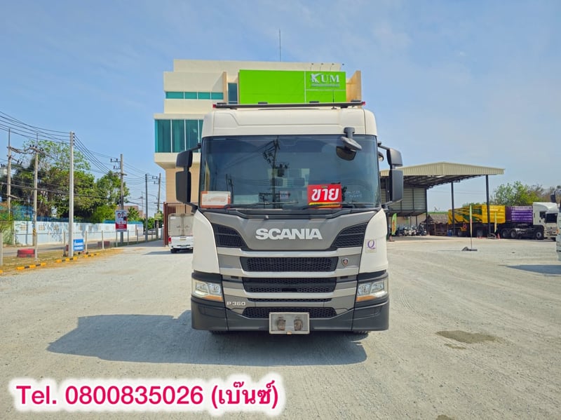 ‼️พร้อมลาก พร้อมลุย พร้อมทำเงิน‼️  🚚💨 สิบล้อหัวลาก SCANIA P360  แรง ปี 2562 (1243)