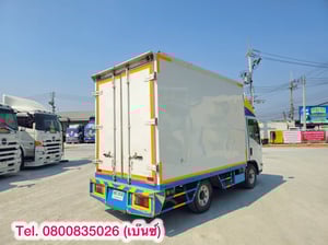 🔥 ซื้อง่าย ใช้งานได้เลย ไม่ต้องรอ🔥  🚚💨 สี่ล้อตู้ ISUZU NLR104 แรง ปี 2563 ยาว 3.3 กว้างใน 1.86 กว้างนอก 1.93 สูงใน 2.06(2632)