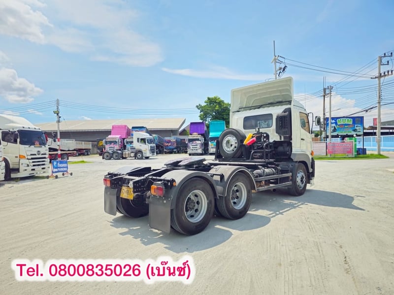 🥰🧧คุ้มสองต่อ โปร 2 เด้ง🧧🥰  ซื้อรถกับ KUM วันนี้ ได้กำไร 2 เด้ง เด้งที่ 1 ลุ้นรับรางวัลใหญ่หน้างาน  เด้งที่ 2 ซื้อคู่หัว+หางลดเพิ่มอีก 50,000.-  🚚💨 สิบล้อหัวลาก HINO FM1A 344 แรง  ปี 2564(6617)