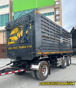 🚚💨 สิบบล้อคอกคอกคอกดั้มพ์ ISUZU  FXZ 360 แรง ปี 2566 (7740)+ หางดั้มพ์ สามเพลา อู่เดอะฟินิกซ์ ปี 2566(7741)