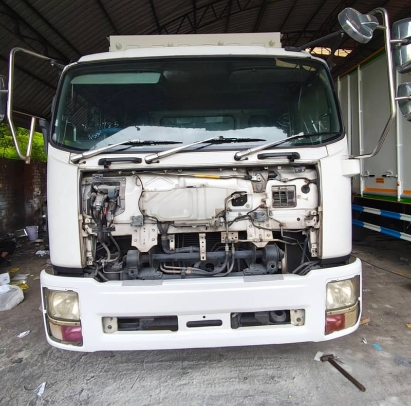 HINO FTR 240แรงม้า รถบรรทุก 6ล้อ ตู้แห้ง ปี2014 เลขไมล์น้อยกว่า 800,000 กม.