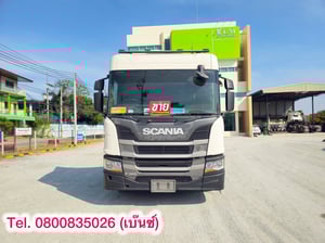‼️พร้อมลาก พร้อมลุย พร้อมทำเงิน‼️  🚚💨 สิบล้อหัวลาก SCANIA P360  แรง ปี 2563 (1370)