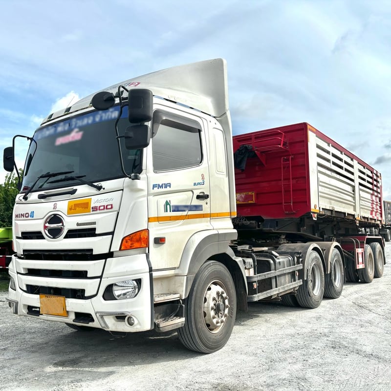HINO FM 344แรงม้า รถบรรทุก 10ล้อ หัวลาก เฉพาะหัว ปี2023 เลขไมล์ 174,000 กม.