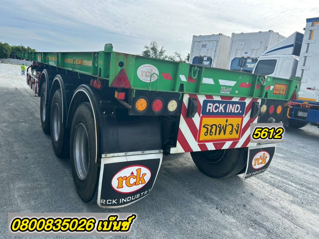 สดลดvat ผ่อนลดดอก หางพื้นเรียบ สามเพลา อู่RCK ปี2566(5612)
