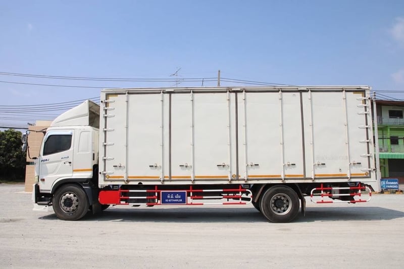 ใครหาอยู่ หกล้อตู้สิบบาน Hino Victor  ☎️ สนใจโทร.080-0835026 หกล้อสิบบาน HINO FG8J  240 แรงม้า ปี 2561 (4378)