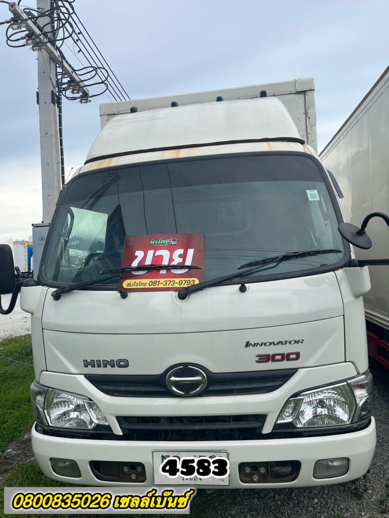 สี่ล้อตู้ HINO xzu136ปี2561(4583)