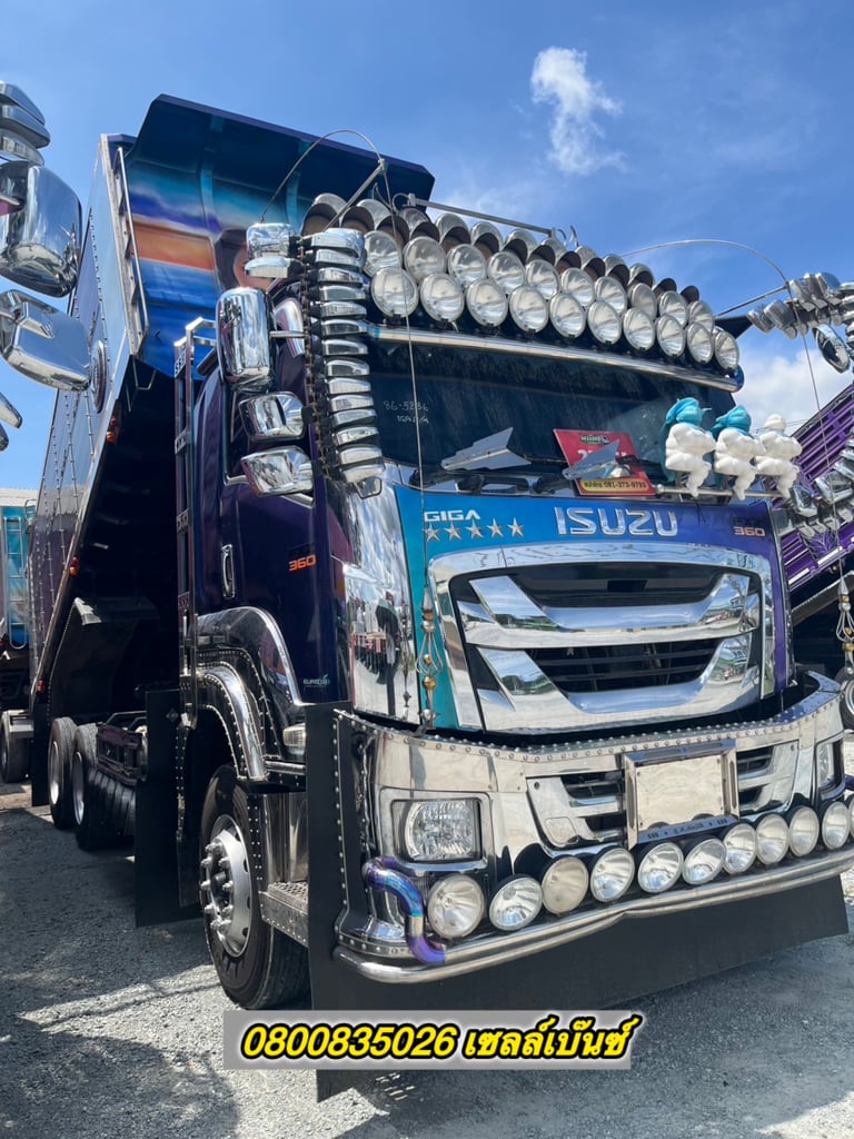 🚚💨 สิบล้อดั้มพ์ ISUZU  FXZ 360 แรง ปี 2566(5236)