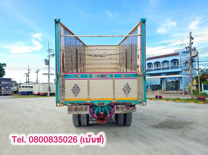 🔥ลดพิเศษ คุ้มสองต่อ โปร 2 เด้ง!🔥  ซื้อรถกับ KUM วันนี้ ได้กำไร 2 เด้ง ✅เด้งที่ 1 ลุ้นรับรางวัลใหญ่หน้างาน  ✅เด้งที่ 2 ซื้อคู่หัว+หางลดเพิ่มอีก 50,000 บาท   🚚💨 สิบล้อดั้มพ์ ISUZU FXZ 360 แรง ปี 2566 (8073)ยาว 6.5 กว้าง 2.55 สูง 2.35 