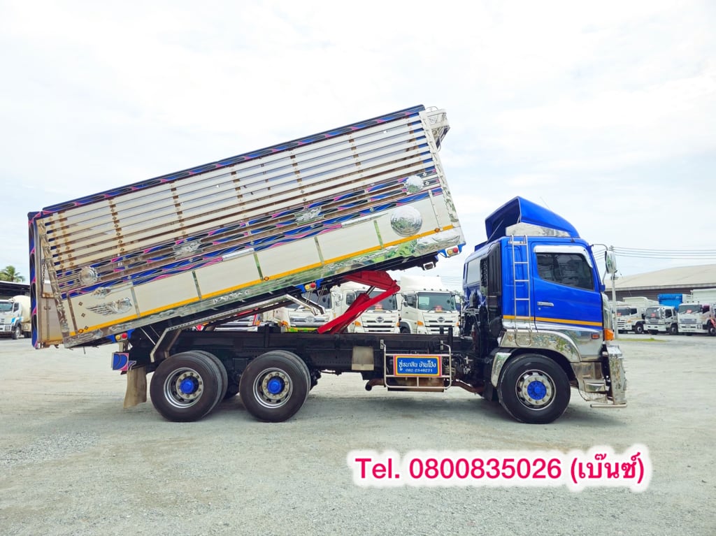 🔥🔥โปรช่วยดาวน์ 6 % พร้อมโปรดอกเบี้ยเริ่มต้น 2.99% 🔥🔥 เฉพาะจัดไฟแนนซ์เท่านั้น ‼   🚚💨 สิบล้อดั้มพ์ HINO FM1A 344 แรง ปี 2566(2108)