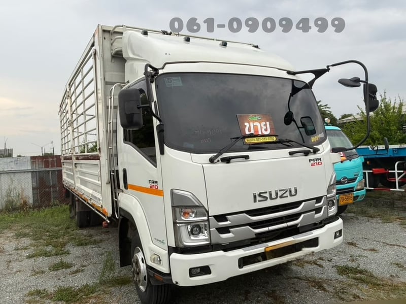 🔥VายตัดSาคาพิเศษ 🔥 ** 1,190,000 บาn **  หกล้อกระบะคอก ISUZU FRR 210 แรงม้า ปี 66 (9091)