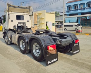 🔥“SCANIA P360 หัวลาก แรง ทน  ประหยัด ครบจบในคันเดียว”  สิบล้อหัวลาก SCANIA  P360 แรง ปี 60 (4592)