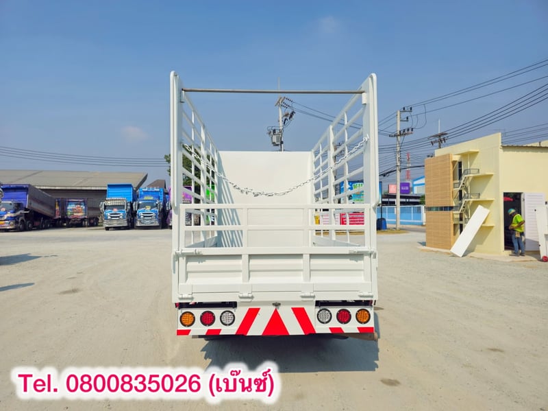 🚚💨สี่ล้อคอก ISUZU NLR 130 แรง ปี 2555 ยาว 3.5 เสริมต่อความยาวมาคัสซีด้านหลัง สูง 2.0 กว้าง 1.86 (8467)