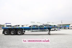 📣 ล้างสต๊อกครั้งใหญ่ หมดแล้วหมดเลย📣 💥 หางพื้นเรียบ สามเพลา อู่  CIMC ปี 2564 (8294) 