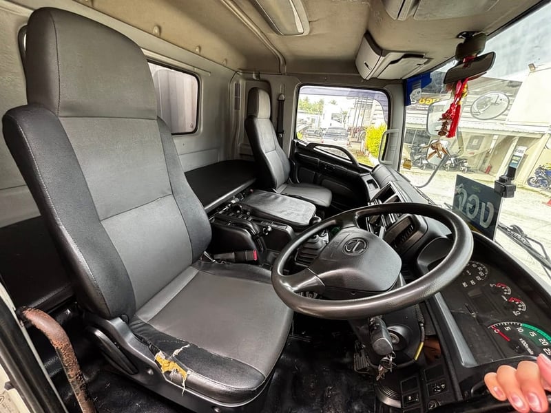 HINO FL 240แรงม้า รถบรรทุก 10ล้อ ตู้แห้ง ปี2017