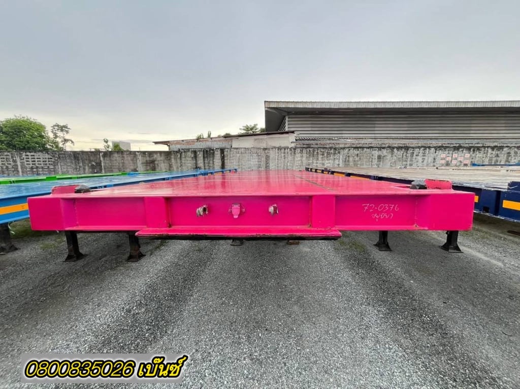 💥หางพื้นเรียบ สามเพลา อู่เดอะซันปี65(0376) ยาว 12.38 กว้าง 2.5 💥หางพื้นเรียบ สามเพลา อู่เดอะซันปี65(0376) ยาว 12.38 กว้าง 2.5