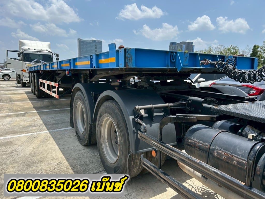 💥หางพื้นเรียบ สามเพลา อู่scp ปี64(4380) 