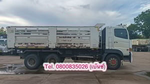  Hino FM1A 344 สิบล้อดั้มพ์ดิน กระบะสามมิตร ปี 64 ไมล์ 39x,xxx