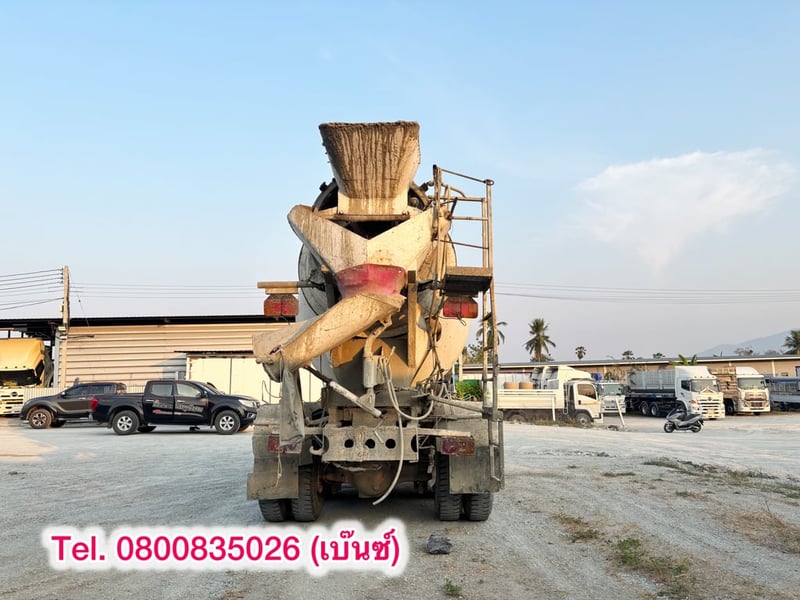 🔥โปsลดกระหน่ำต่ำกว่าทุน 🔥 ****เหลือเพียง 1,110,000.-****  🚚💨 สิบล้อโม่ปูน HINO FM1A 330 แรง ปี 2555(1281)